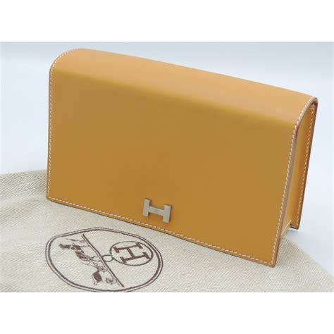 borsa hermes caramello|pochette hermes donna.